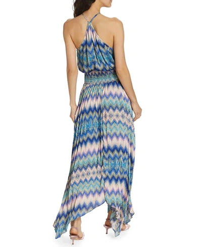 Shop Ramy Brook Giana Dress In Spring Navy Multi