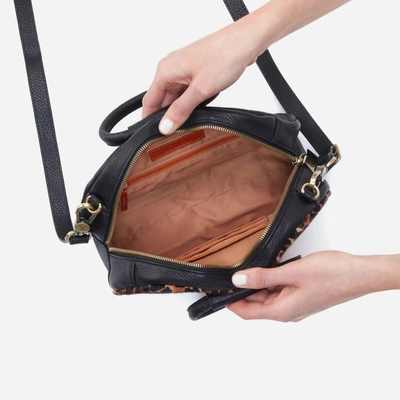 Hobo Sheila Small Satchel In Leopard In Multi