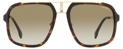 Carrera Unisex Navigator Sunglasses 1004/s 2ikha Havana/gold 57mm In Multi