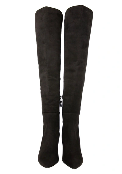 Stuart Weitzman Women's Allwayhunk Cola Suede Over-the-knee Boot In Brown