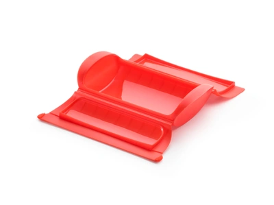 Lekue Steam Case For 1-2 People, Microwave And Oven Safe, Red In Red
