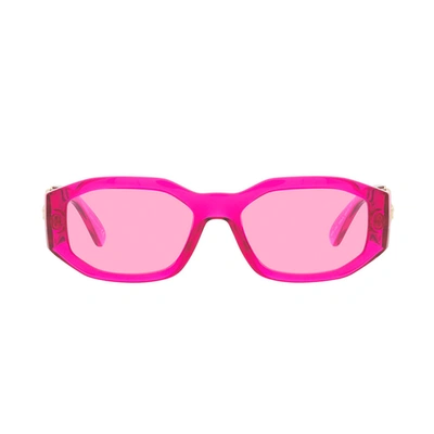 Shop Versace Ve 4361 5334/5 Unisex Fashion Sunglasses In Pink