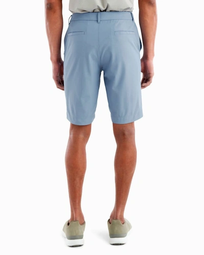 Shop Johnnie-o Cross Country Ripple Short In Blue