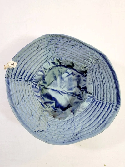 Romualda Women's Bleu Glace Boa Bucket Hat In Multi In Multi
