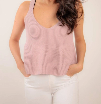 525 America Sweater Tank In Quartz In Beige