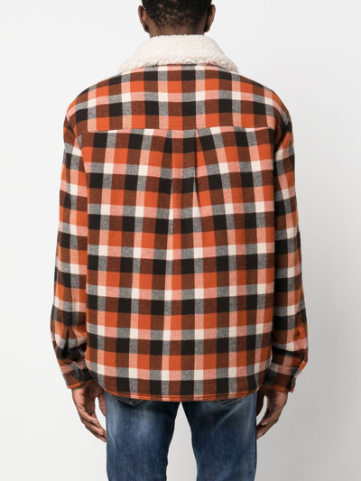 Dsquared2 Americana Field Jacket Jacket In Braun