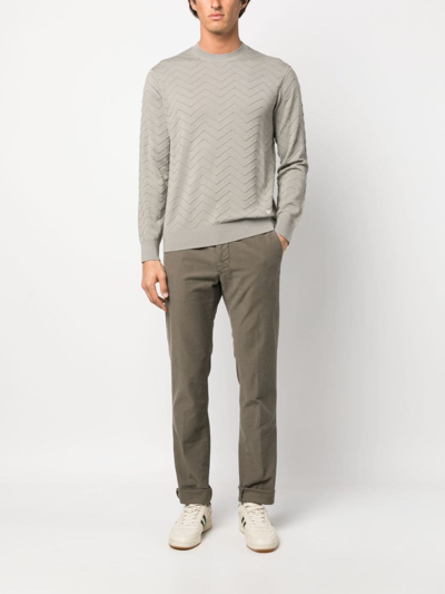 Incotex Slim-fit Regular Trousers In Green