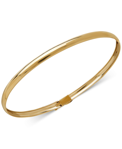 Macy's Children's Flex Bangle Bracelet In 14k Gold In Yellow Gold