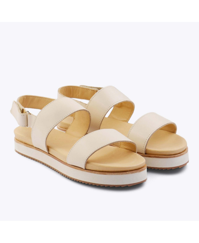 Shop Nisolo Women's Go-to Flatform Sandal In Bone