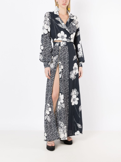 Amir Slama Floral-print In Black