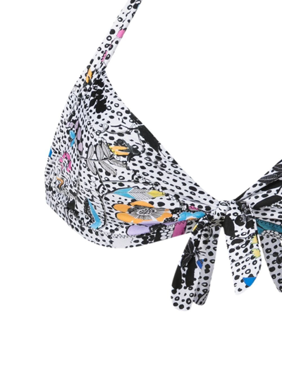 Amir Slama Graphic-print Bikini Set In Multicolour