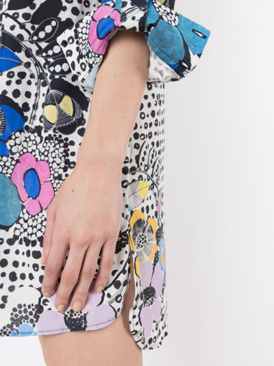 Amir Slama Graphic-print Long-sleeve Shirt In Multicolour