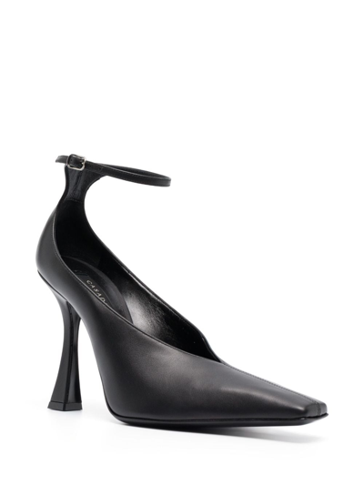 Casadei Geraldine 110mm Square-toe Pumps In Black