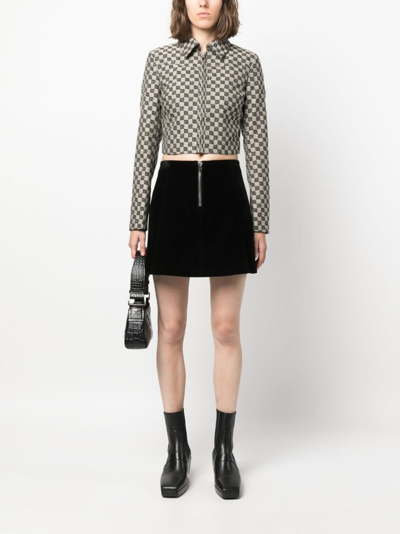 Misbhv Beige Monogram Jacket In Neutrals