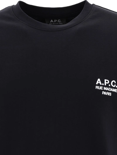 Shop Apc "raymond" T-shirt In Black