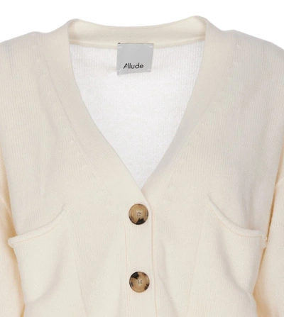 Shop Allude Sweaters In White