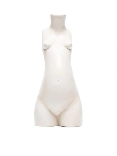 Shop Anissa Kermiche Tit For Tat Candlestick Short Accessories In Grey