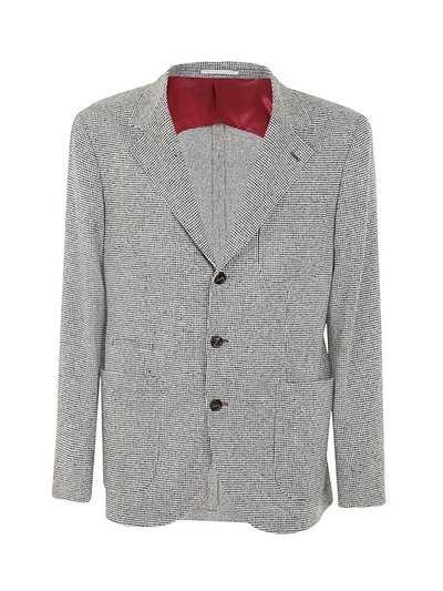 Shop Brunello Cucinelli Deconstructed Jacket Clothing In Grey