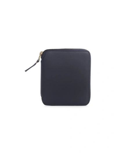 Shop Comme Des Garçons Classic Leather Line Wallet Accessories In Blue