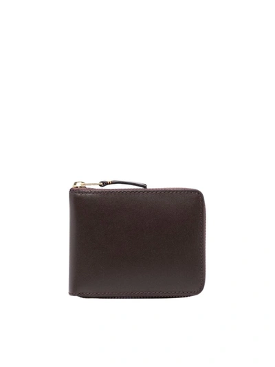 Shop Comme Des Garçons Classic Line Wallet Accessories In Brown