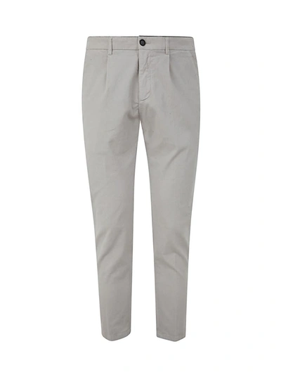 Shop Department 5 Prince Chinos Trouserswith Pences In Velvet Clothing In White