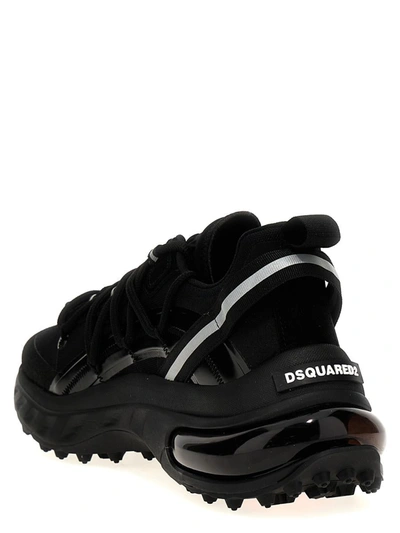 Shop Dsquared2 'bubble' Sneakers In Black