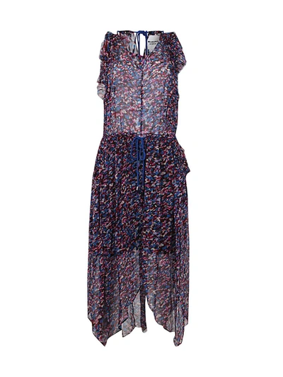 Shop Isabel Marant Étoile Fadelo Loose Fit Jumpsuit Clothing In Multicolour