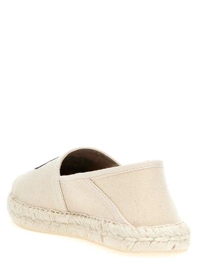 Shop Kenzo 'boke Logo' Espadrilles In White