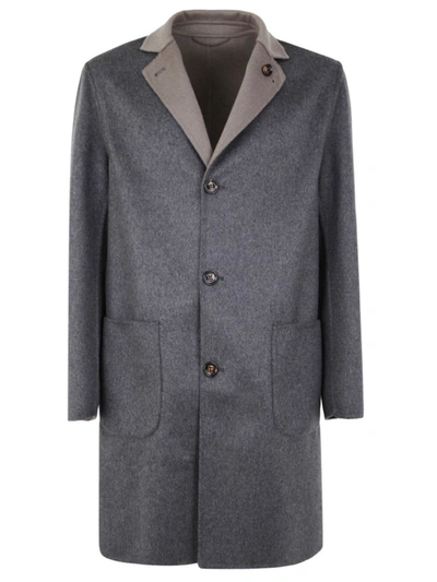 Shop Kired Parana Cashmere Coat Clothing In Grey