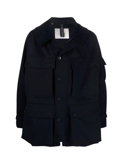 MACKINTOSH MACKINTOSH WOOL NEW YORK JACKET W/POCKETS CLOTHING 