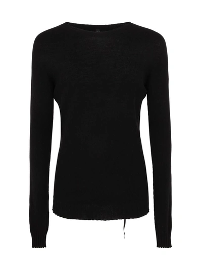 Shop Md75 Cashmere Round Neck Pullover Clothing In Black