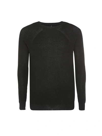 Shop Md75 L/s Crew Neck Sweater Clothing In Black