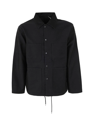 Shop Nanamica Moleskin Dock Jacket Clothing In Black