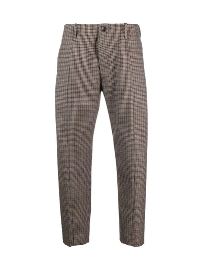 Shop Nine In The Morning Kent Carrot Fit Trouser Clothing In Brown