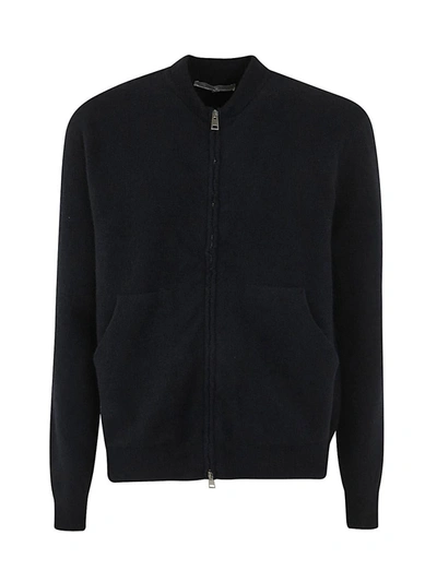 Shop Original Vintage Style Felted Knitted Bomber Jacket Clothing In Black