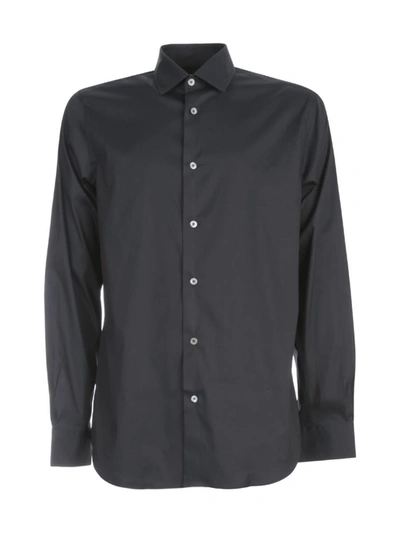 Shop Paul Smith Tailored Fit Stretch Poplin Shirt Clothing In Blue