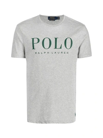 Shop Polo Ralph Lauren T-shirt With Logo Clothing In Brown
