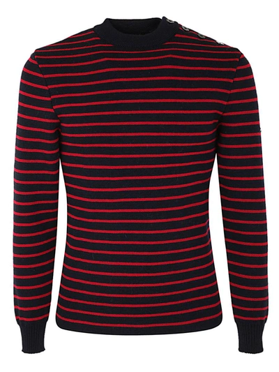 Shop Saint James Matelot 1 R Striped Pull Clothing In Multicolour