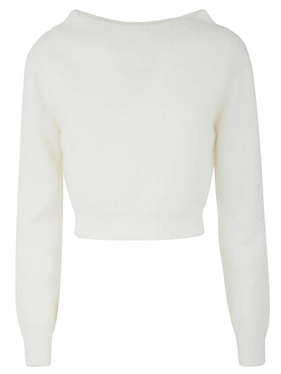 Shop Semicouture Lucile Pullover Clothing In White