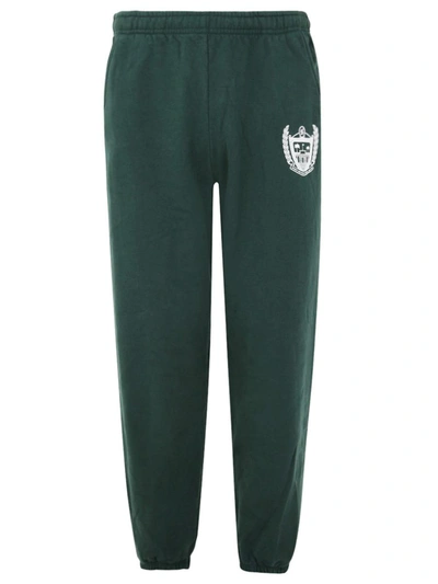 Shop Sporty And Rich Sporty & Rich Beverly Hills Embroidery Sweatpant Clothing In Green