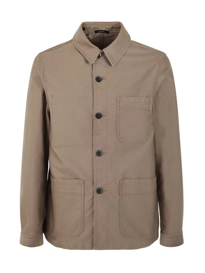 Shop Tom Ford Cotton Satin Chore Jacket Clothing In Green