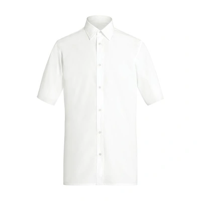 Shop Maison Margiela Short-sleeve Shirt In White