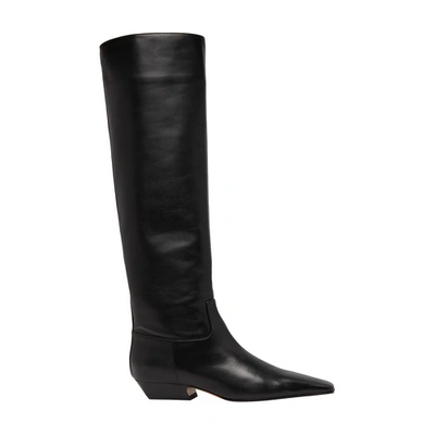 Shop Khaite Marfa Boots In Black