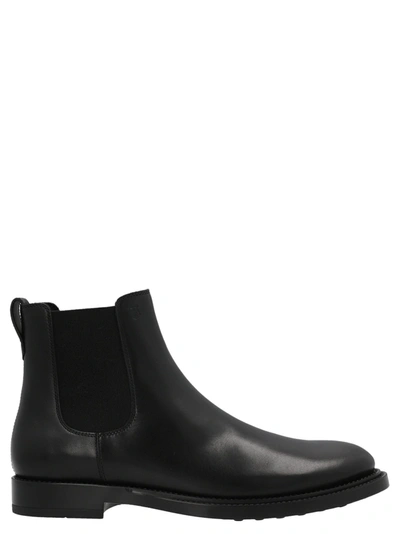 Shop Tod's Chelsea Ankle Boots Boots, Ankle Boots Black