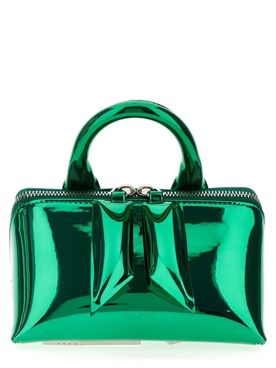 Shop Attico Friday Hand Bags Green