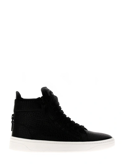 Shop Giuseppe Zanotti Gz/94 Sneakers White/black