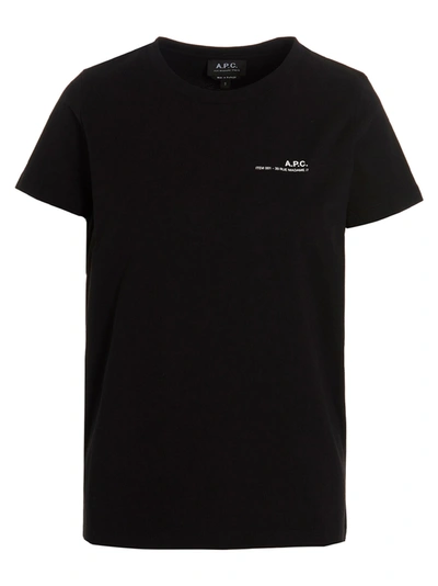 Shop Apc Item T-shirt Black