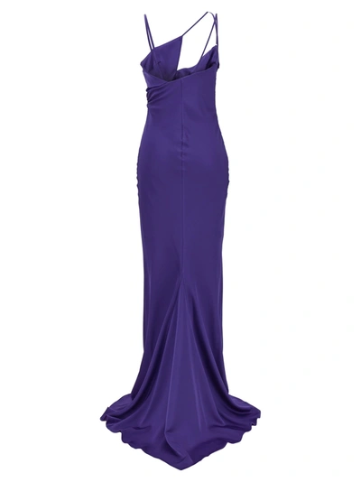 Shop Attico Melva Dresses Purple