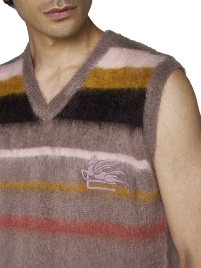 Shop Etro Sweater In Multicolore