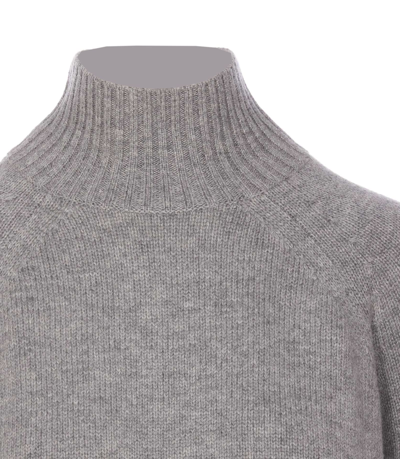 Shop Allude Sweater In Grey